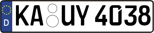 KA-UY4038