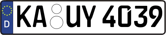KA-UY4039