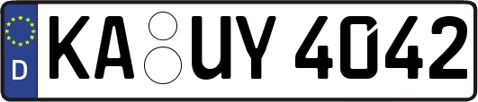 KA-UY4042