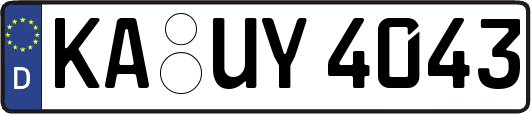KA-UY4043
