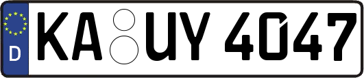 KA-UY4047