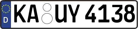 KA-UY4138