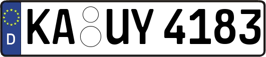 KA-UY4183