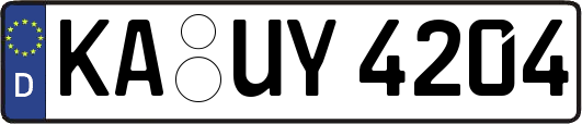 KA-UY4204