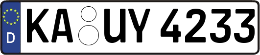 KA-UY4233