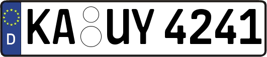 KA-UY4241
