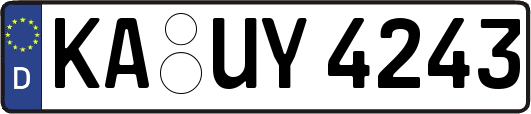 KA-UY4243