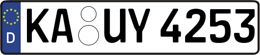 KA-UY4253