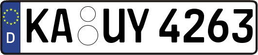 KA-UY4263