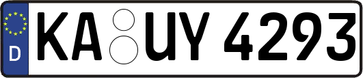 KA-UY4293