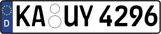 KA-UY4296