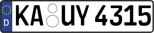KA-UY4315
