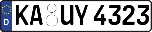 KA-UY4323