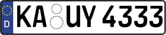 KA-UY4333