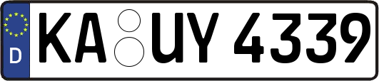 KA-UY4339