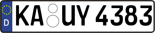 KA-UY4383