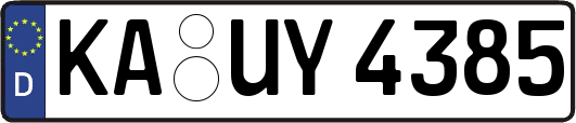 KA-UY4385