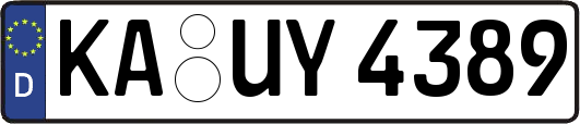 KA-UY4389
