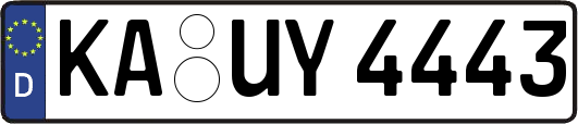 KA-UY4443