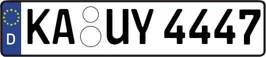 KA-UY4447