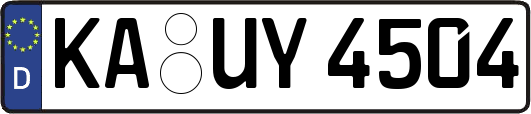 KA-UY4504