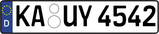 KA-UY4542