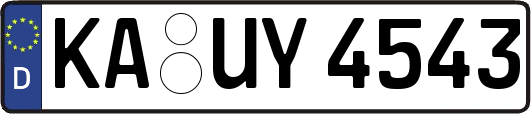 KA-UY4543