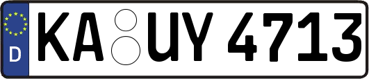 KA-UY4713