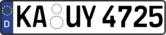 KA-UY4725