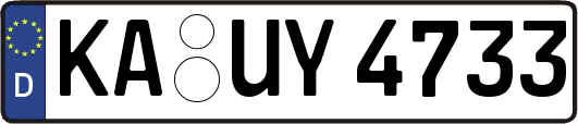KA-UY4733