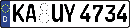 KA-UY4734