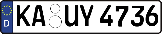 KA-UY4736