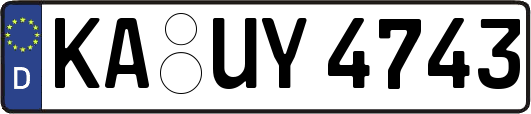 KA-UY4743