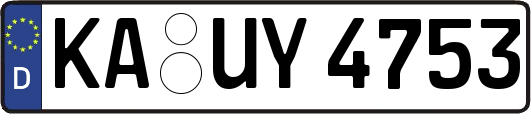 KA-UY4753