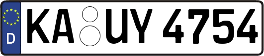 KA-UY4754