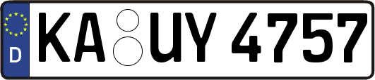 KA-UY4757
