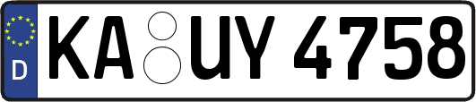 KA-UY4758