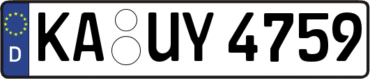 KA-UY4759