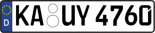 KA-UY4760