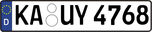 KA-UY4768