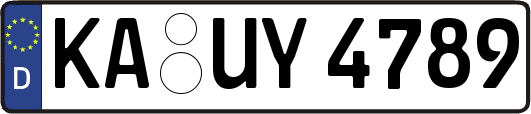 KA-UY4789