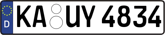 KA-UY4834