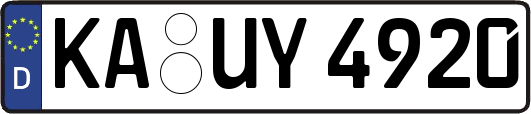 KA-UY4920