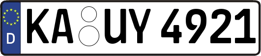 KA-UY4921