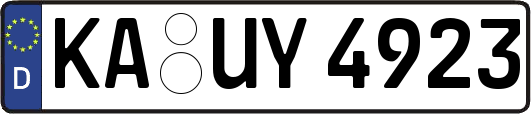 KA-UY4923