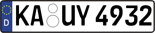 KA-UY4932