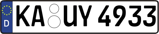 KA-UY4933