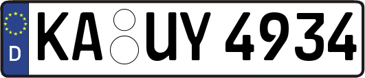 KA-UY4934