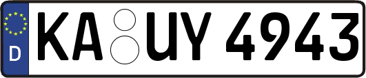 KA-UY4943