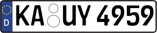 KA-UY4959